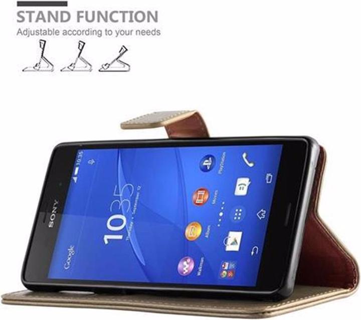 Actual product image Cadorabo Book Luxury Cover (Sony Xperia Z3)