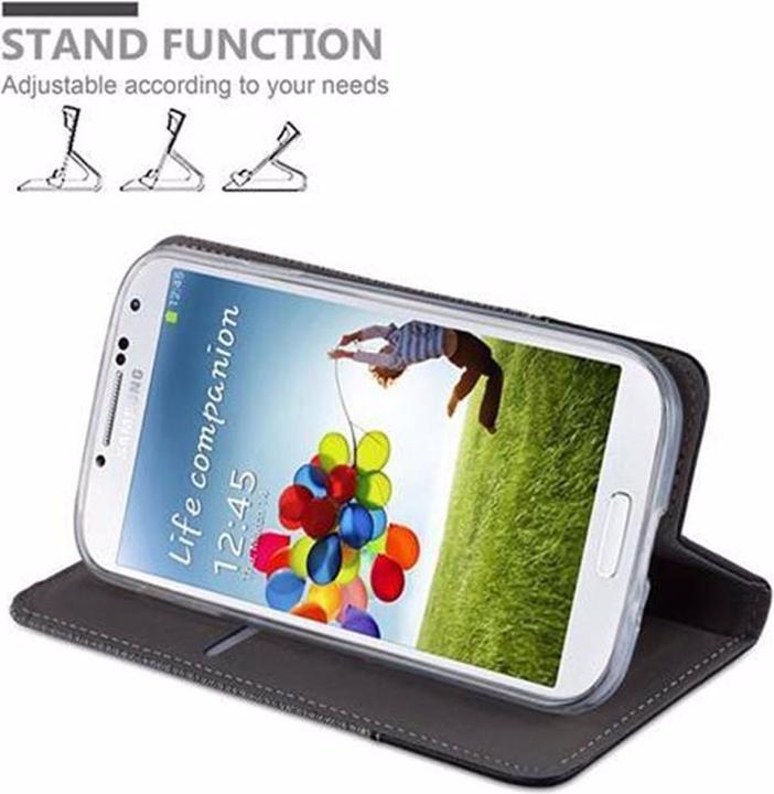 Actual product image Cadorabo Book Jeans Optics Cover (Samsung Galaxy S4)