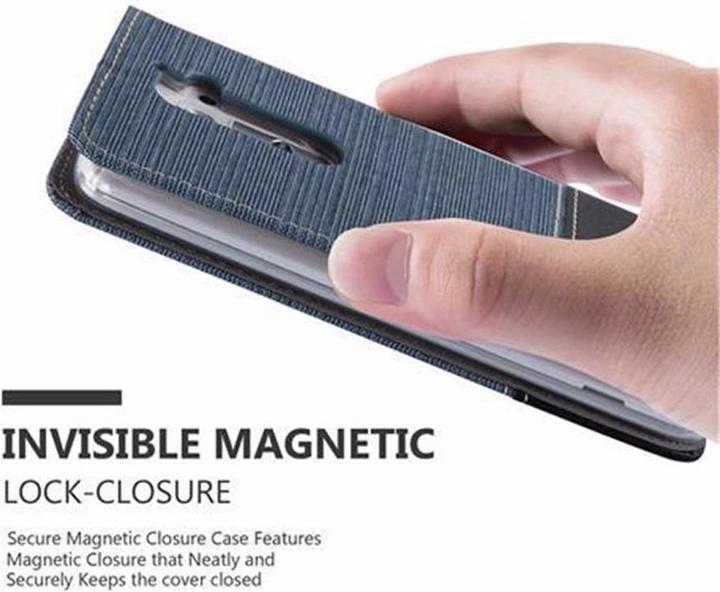 Actual product image Cadorabo Book Jeans Optics Cover (LG G2)