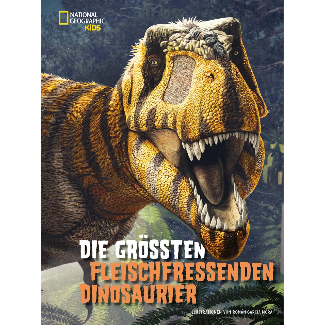 Die grössten fleischfressenden Dinosaurier, Kinderbücher von Tper, Roman Garcia Mora