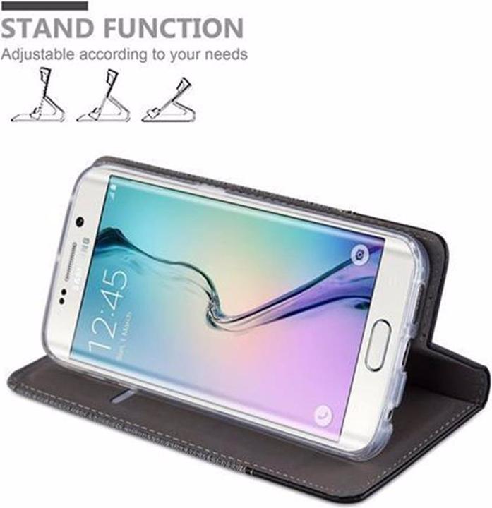 Image du produit Cadorabo Couverture look jeans Book (Samsung Galaxy S6 Edge)