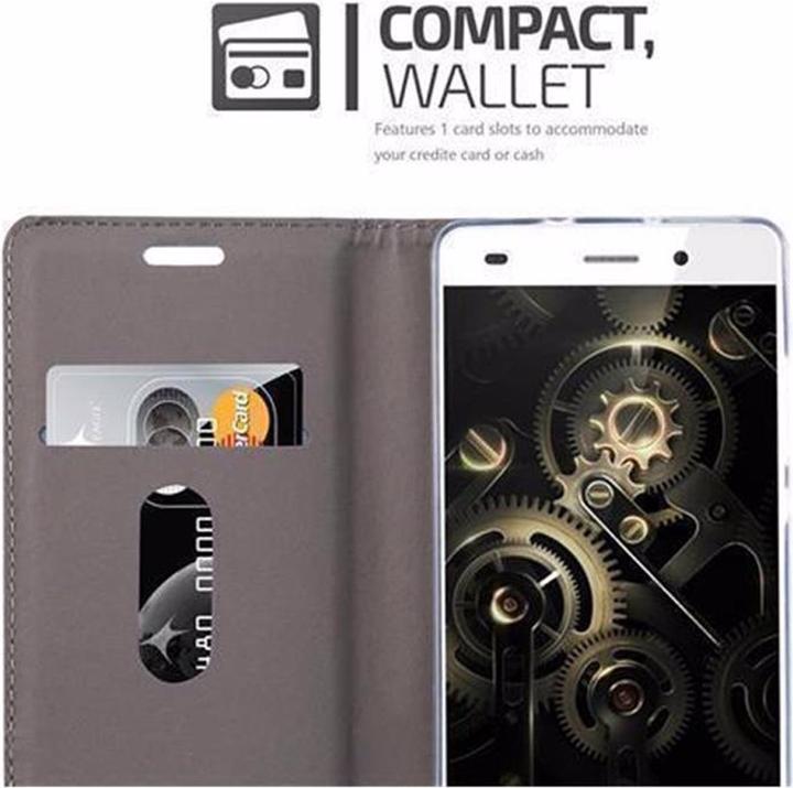 Image du produit Cadorabo Couverture look jeans Book (Huawei P8 Lite)