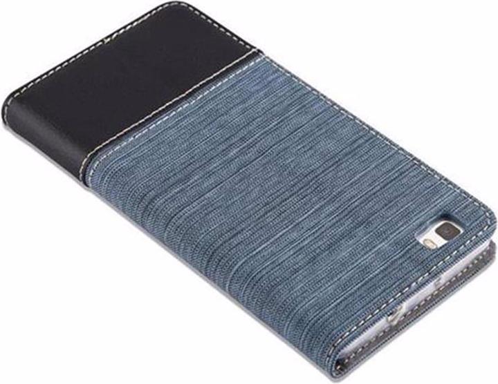 Image du produit Cadorabo Couverture look jeans Book (Huawei P8 Lite)