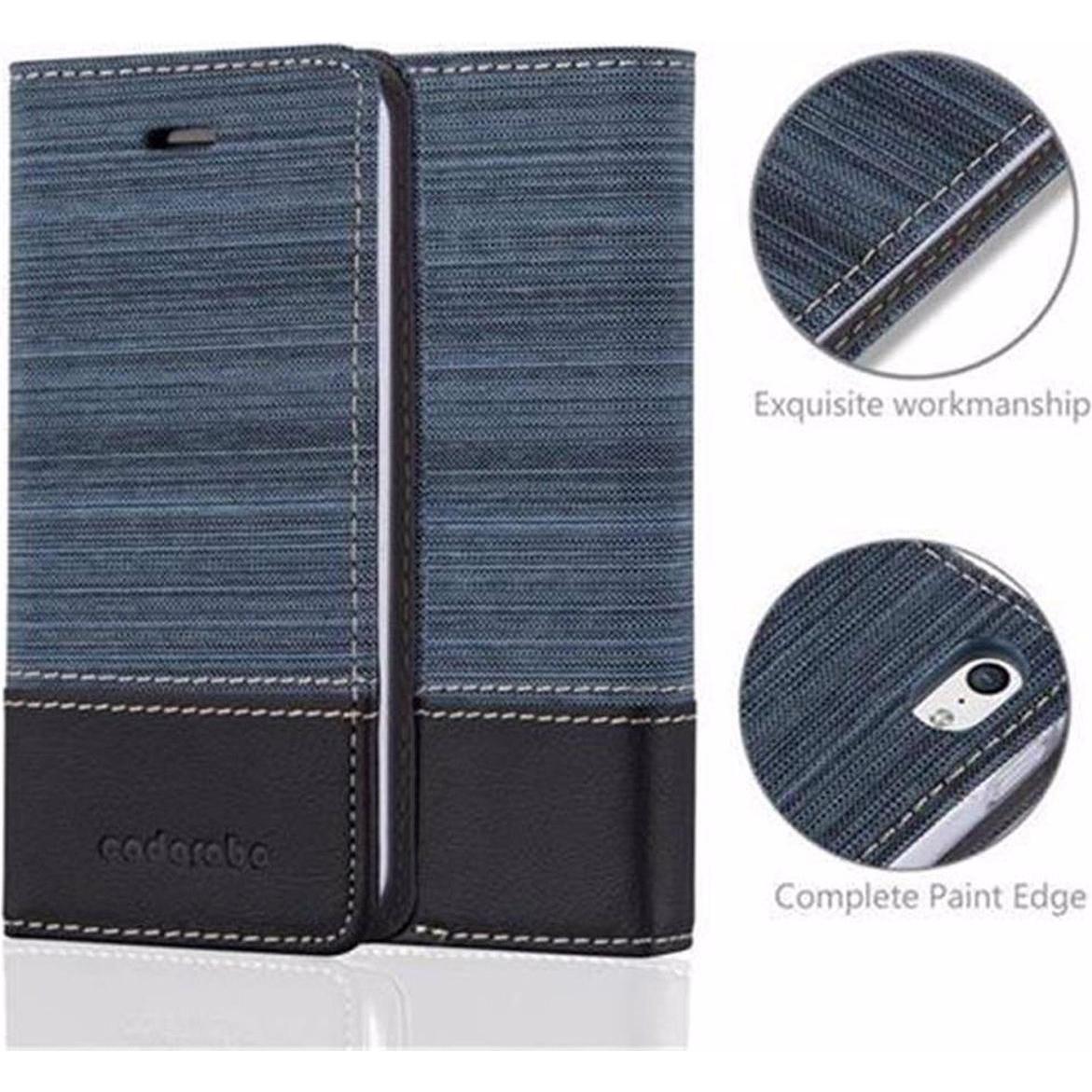 Thumbnail - Cadorabo Book Jeans Optik Cover (Apple iPhone 5c), Smartphone Hülle, Blau