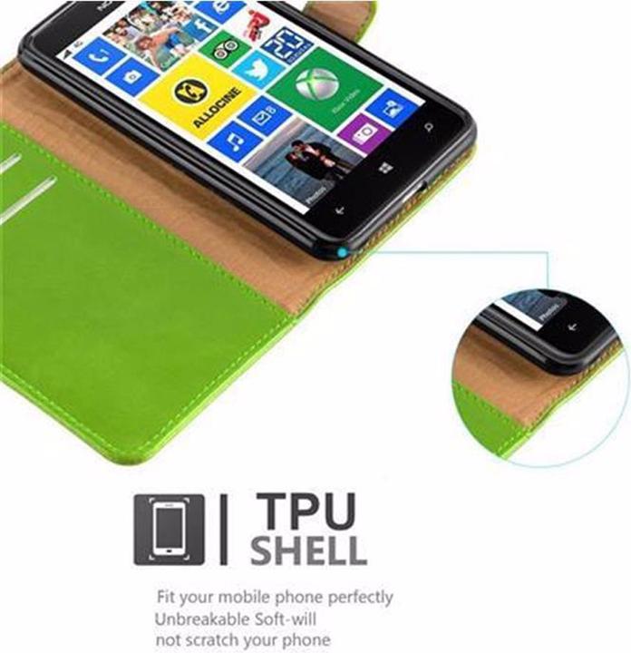 Actual product image Cadorabo Book Luxury Cover (Nokia Lumia 625)