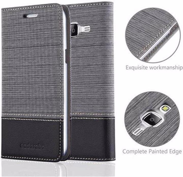 Actual product image Cadorabo Book Jeans Optics Cover (Samsung Galaxy J5 (2015))