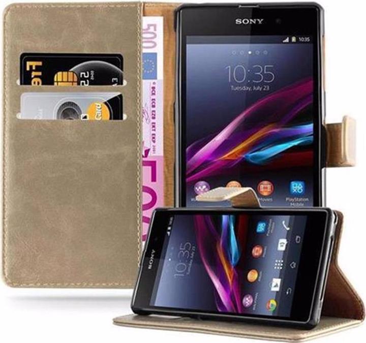Actual product image Cadorabo Book Luxury Cover (Sony Xperia Z1)