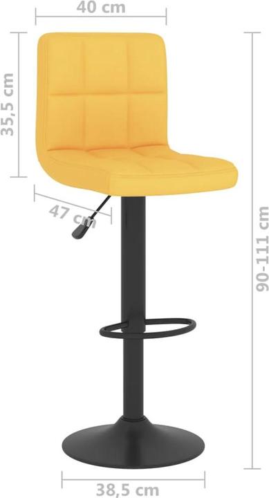 Produktbild vidaXL Barhocker