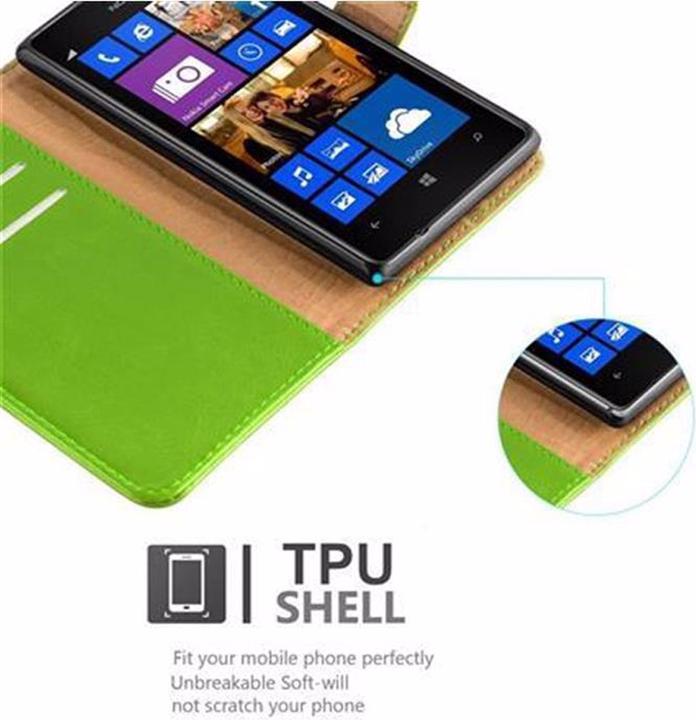 Actual product image Cadorabo Book Luxury Cover (Nokia Lumia 925)