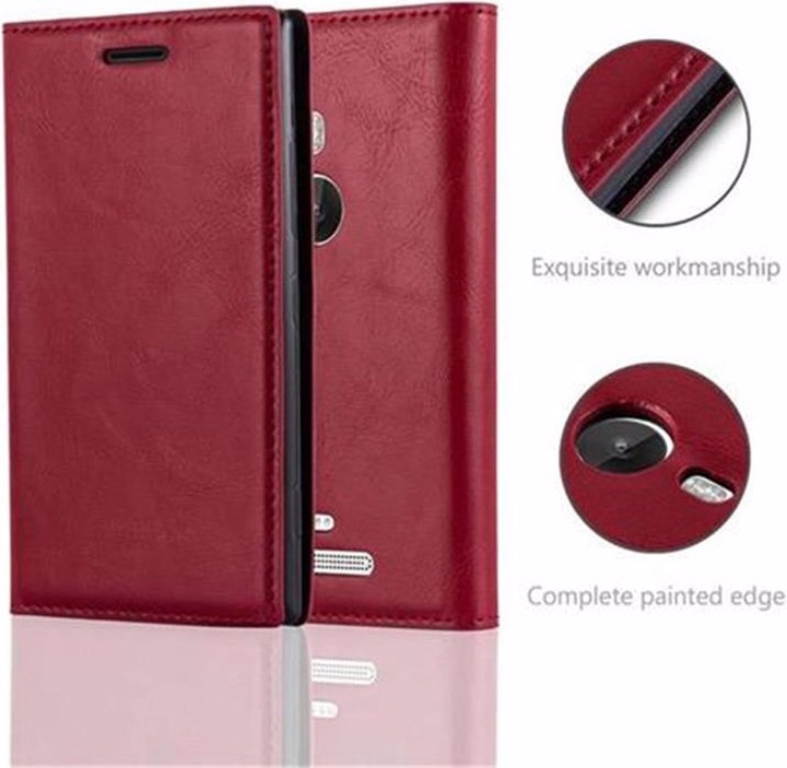 Actual product image Cadorabo Book Invisible Magnet Cover (Nokia Lumia 925)