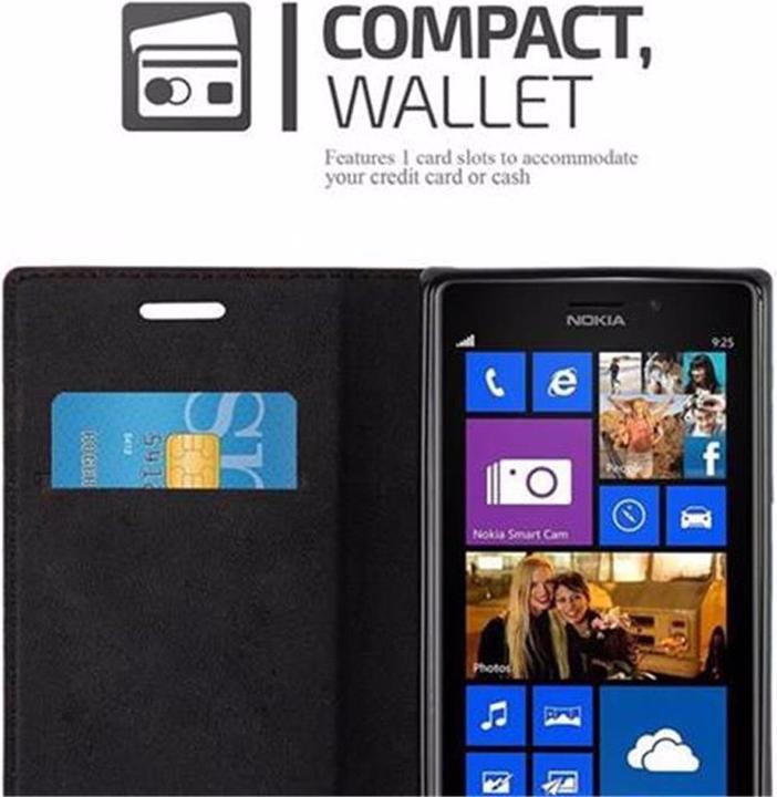 Productafbeelding Cadorabo Boek Onzichtbare Magneethoes (Nokia Lumia 925)