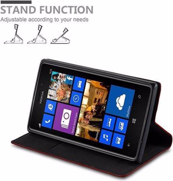 Productafbeelding Cadorabo Boek Onzichtbare Magneethoes (Nokia Lumia 925)