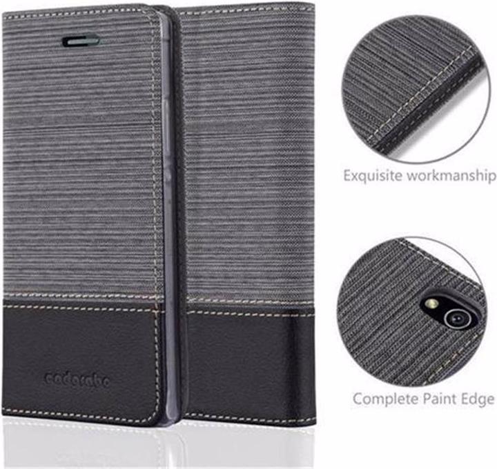 Image du produit Cadorabo Couverture look jeans Book (Huawei Ascend P7)