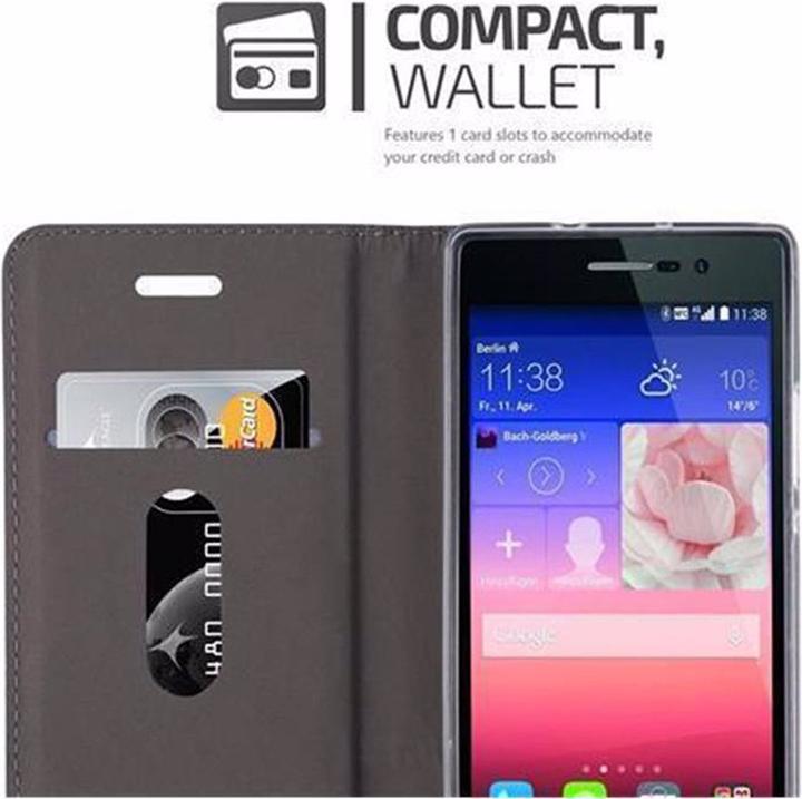 Image du produit Cadorabo Couverture look jeans Book (Huawei Ascend P7)