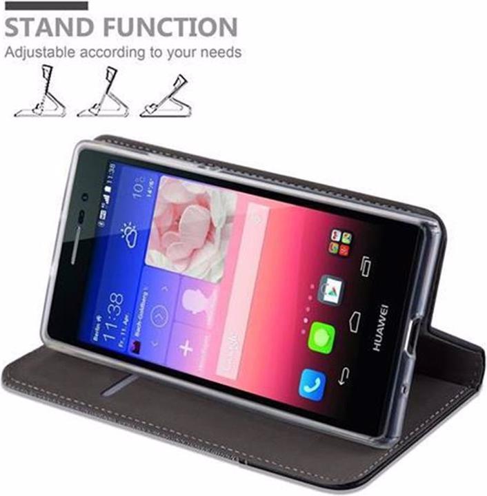 Image du produit Cadorabo Couverture look jeans Book (Huawei Ascend P7)