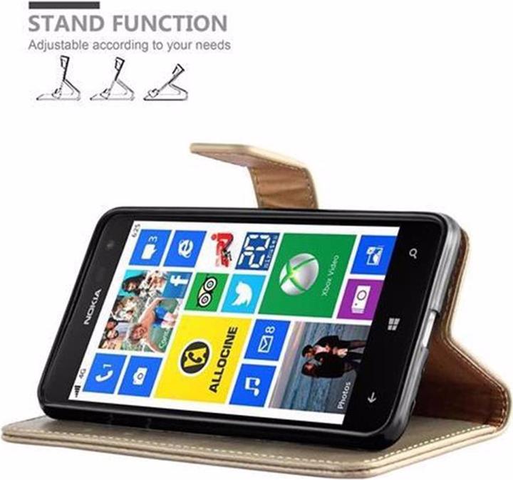 Actual product image Cadorabo Book Luxury Cover (Nokia Lumia 625)