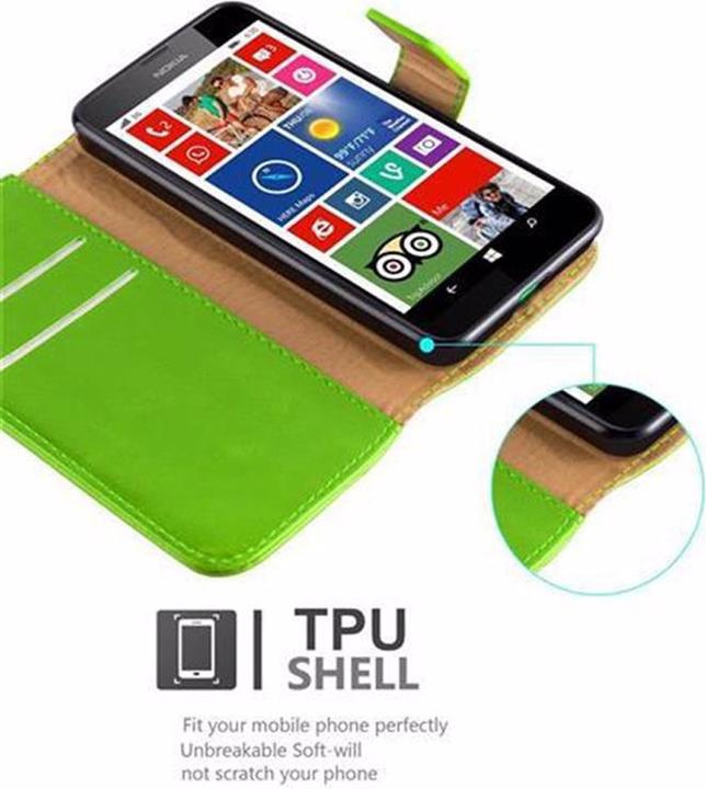 Actual product image Cadorabo Book Luxury Cover (Nokia Lumia 630)