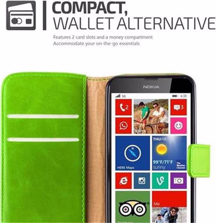 Actual product image Cadorabo Book Luxury Cover (Nokia Lumia 630)