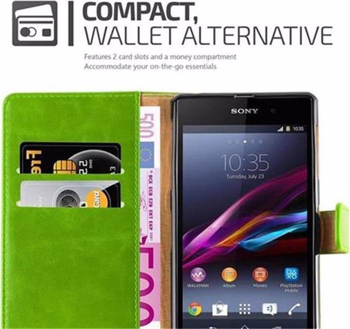 Actual product image Cadorabo Book Luxury Cover (Sony Xperia Z1)
