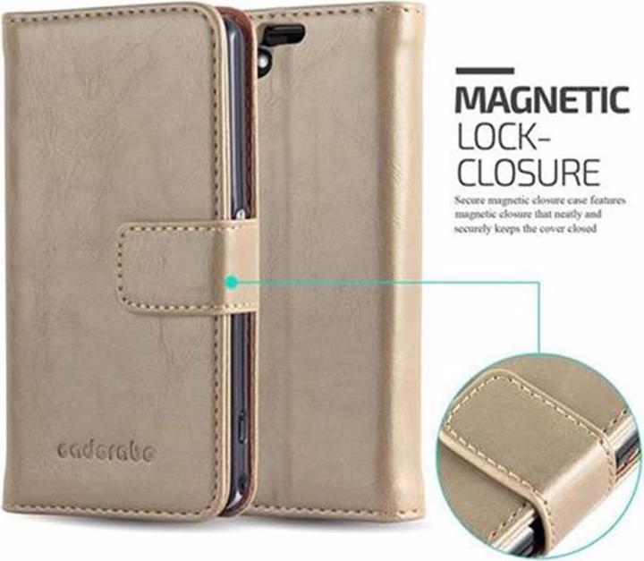 Actual product image Cadorabo Book Luxury Cover (Sony Xperia Z1 Compact)