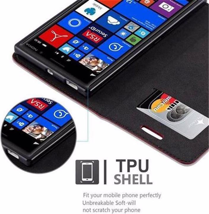 Productafbeelding Cadorabo Boek Onzichtbare Magneethoes (Nokia Lumia 830)