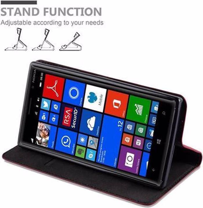 Productafbeelding Cadorabo Boek Onzichtbare Magneethoes (Nokia Lumia 830)