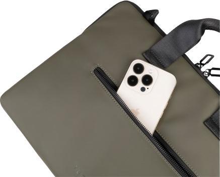 Produktbild Tucano Gommo Slim Tasche für Apple MacBook Pro 15 & 16 Schlammgrün Notebook bis 16 (15.60", Apple)
