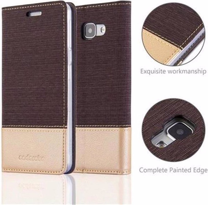 Produktbild Cadorabo Book Jeans Optik Cover (Samsung Galaxy A5 (2016))