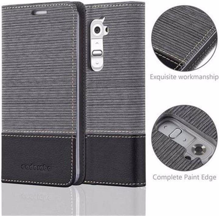Actual product image Cadorabo Book Jeans Optics Cover (LG G2)