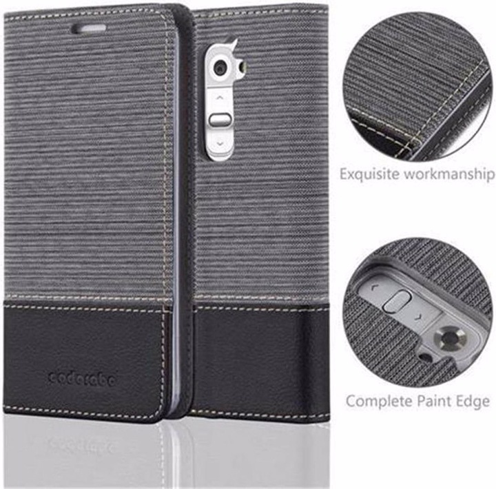 Image du produit Cadorabo Couverture look jeans Book (LG G2)