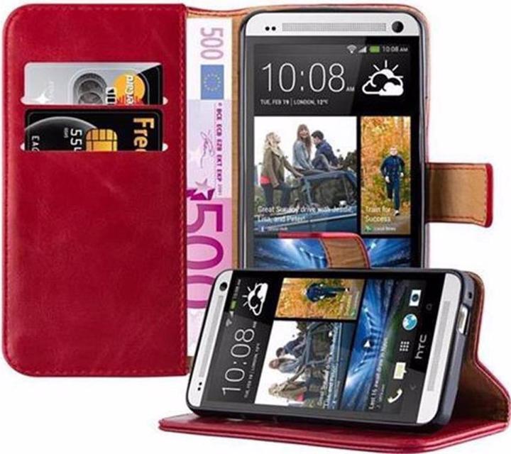 Actual product image Cadorabo Book Luxury Cover (HTC One M7)