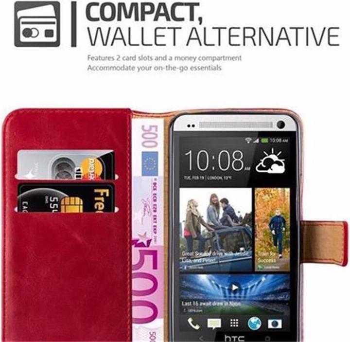 Actual product image Cadorabo Book Luxury Cover (HTC One M7)