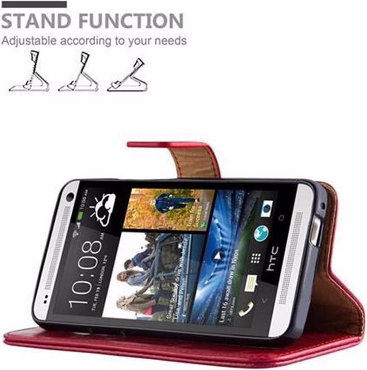 Actual product image Cadorabo Book Luxury Cover (HTC One M7)