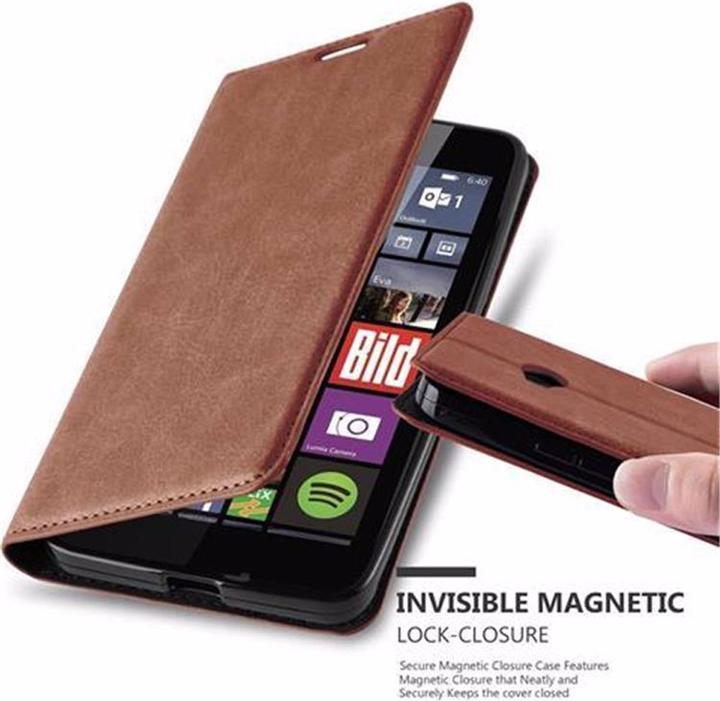 Actual product image Cadorabo Book Invisible Magnet Cover (Microsoft Lumia 640)