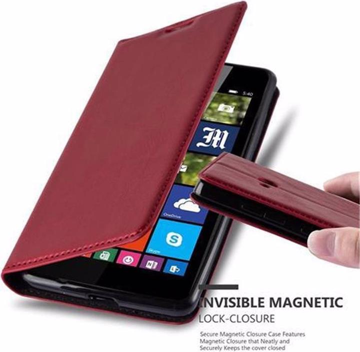 Actual product image Cadorabo Book Invisible Magnet Cover (Microsoft Lumia 540)