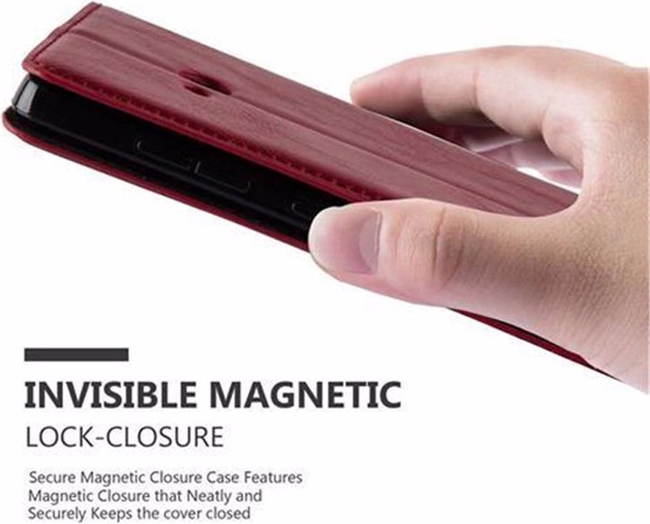 Actual product image Cadorabo Book Invisible Magnet Cover (Microsoft Lumia 540)