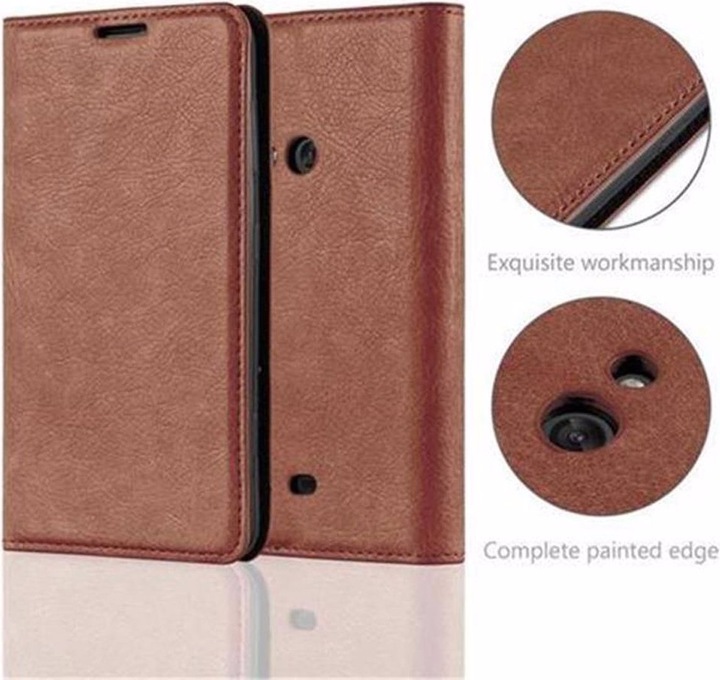 Actual product image Cadorabo Book Invisible Magnet Cover (Nokia Lumia 625)