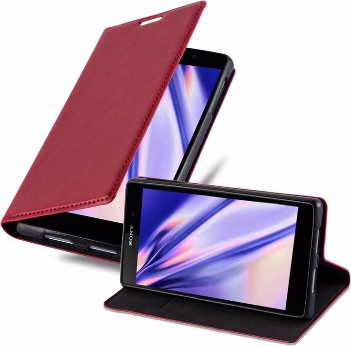 Actual product image Cadorabo Book Invisible Magnet Cover (Sony Xperia Z1)