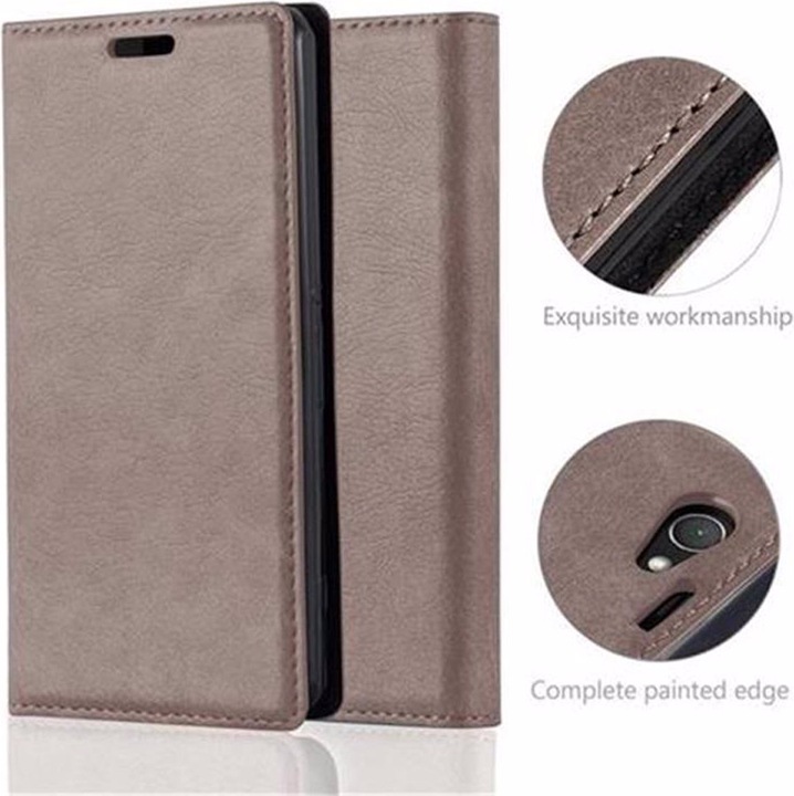 Actual product image Cadorabo Book Invisible Magnet Cover (Sony Xperia Z1 Compact)