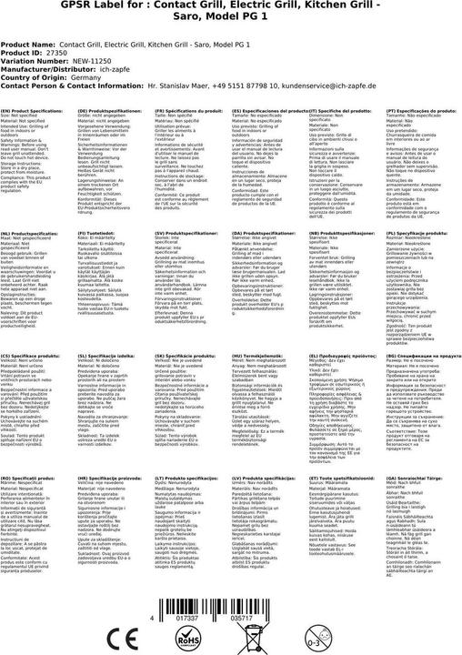 Produktbild Saro Pg 1