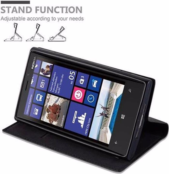 Actual product image Cadorabo Book Invisible Magnet Cover (Nokia Lumia 920)