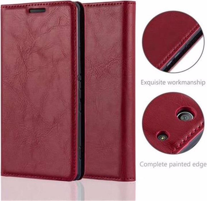Actual product image Cadorabo Book Invisible Magnet Cover (Sony Xperia M5)