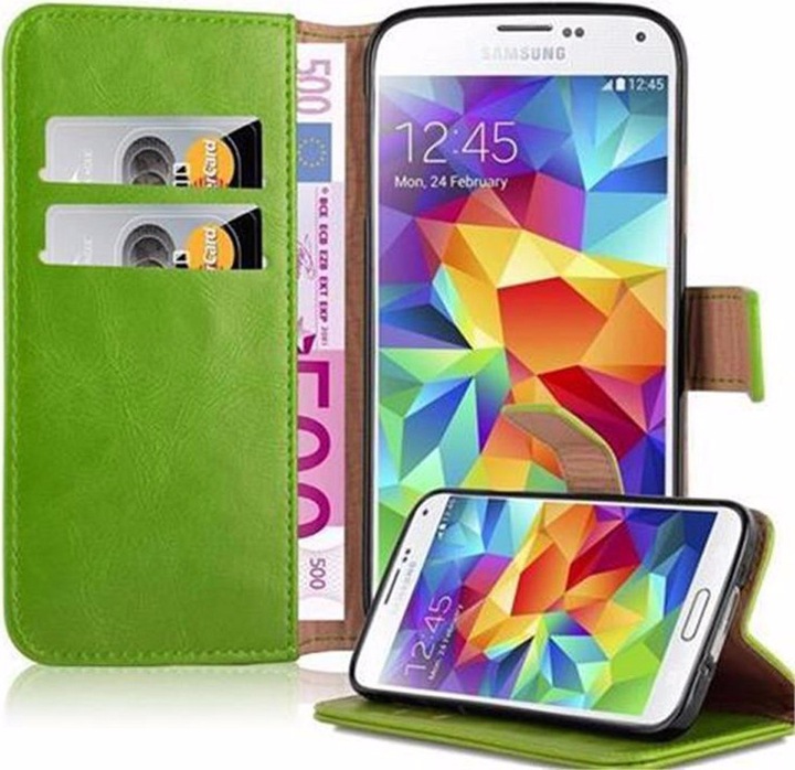 Actual product image Cadorabo Book Luxury Cover (Samsung Galaxy S5, Samsung Galaxy S5 Neo)