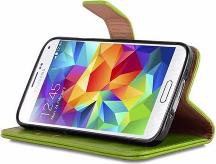 Actual product image Cadorabo Book Luxury Cover (Samsung Galaxy S5, Samsung Galaxy S5 Neo)