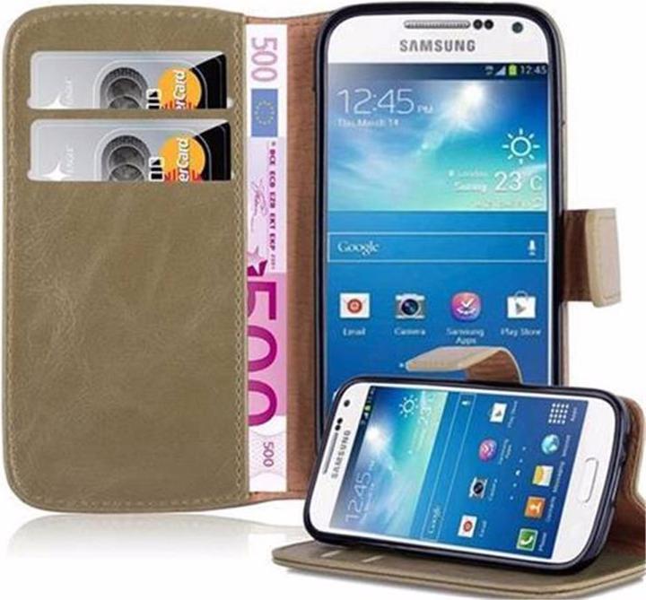 Actual product image Cadorabo Book Luxury Cover (Samsung Galaxy S4 mini)