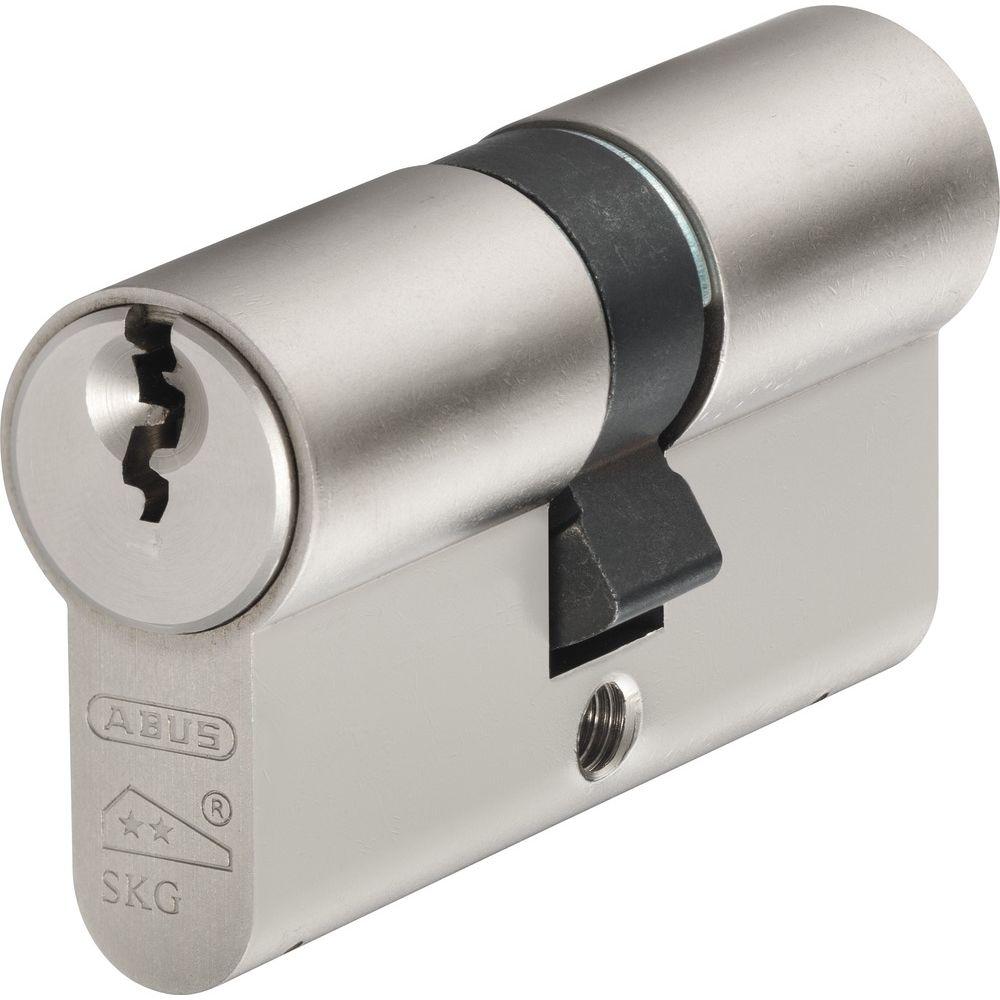 Abus, Türschloss + Schliesszylinder, Doppelzylinder E60NP 30/30 (Profilzylinder)