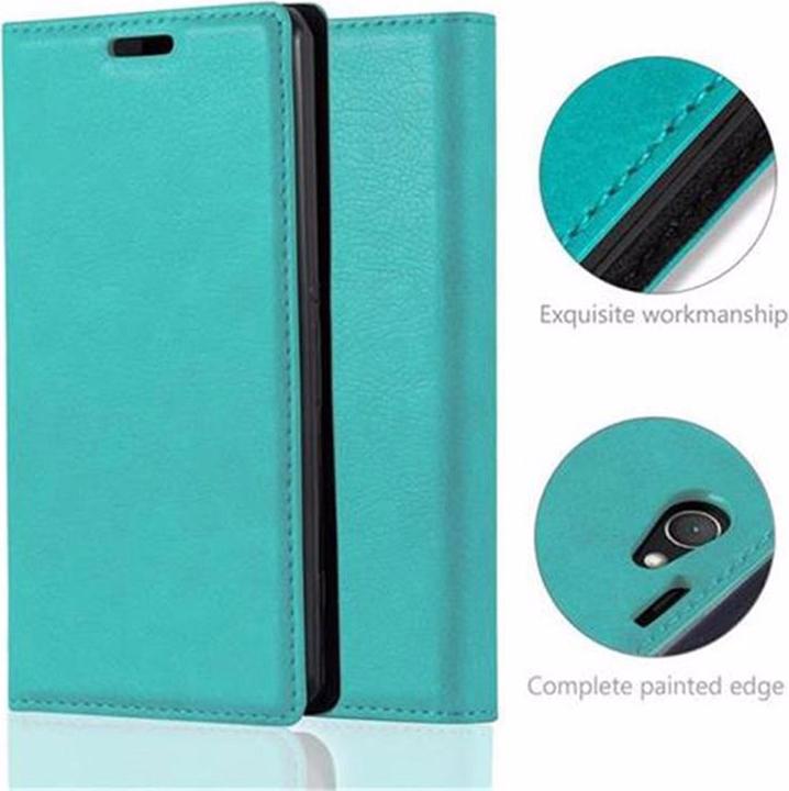 Actual product image Cadorabo Book Invisible Magnet Cover (Sony Xperia Z1 Compact)