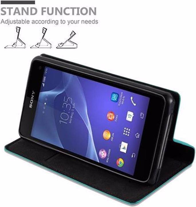 Actual product image Cadorabo Book Invisible Magnet Cover (Sony Xperia Z1 Compact)