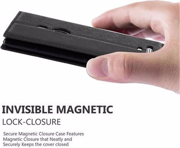 Actual product image Cadorabo Book Invisible Magnet Cover (Nokia Lumia 925)