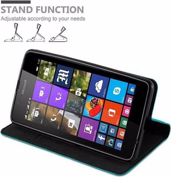 Actual product image Cadorabo Book Invisible Magnet Cover (Microsoft Lumia 540)